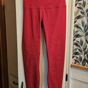 lululemon athletica Red Leggings